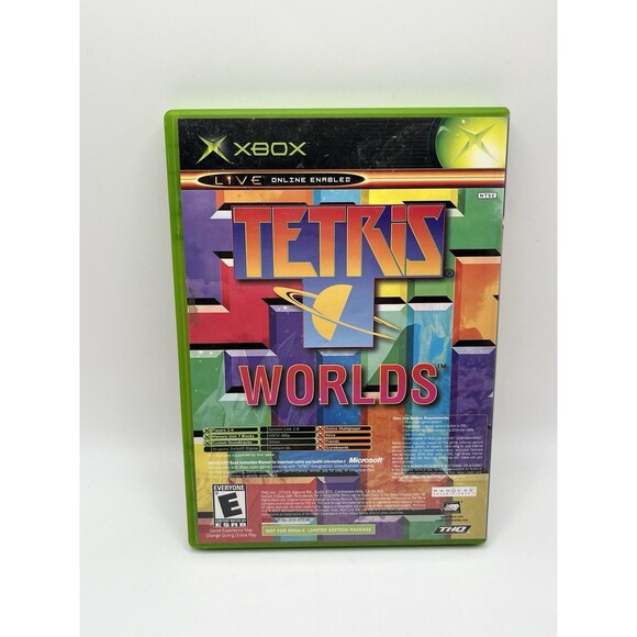 XBOX Star Wars The Clone Wars CIB Complete In Box 2003 Tetris Worlds Used TESTED - Picture 2 of 5